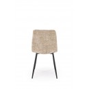 Стул HALMAR K547 бежевый/черный